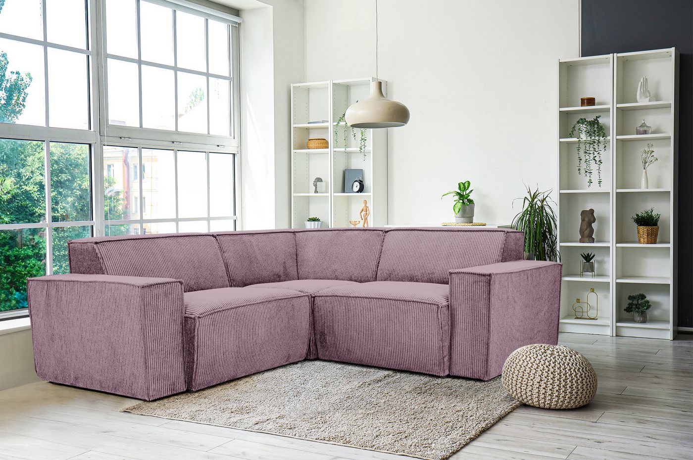 MF Design Polsterecke Element, Frei im Raum stellbar von MF Design