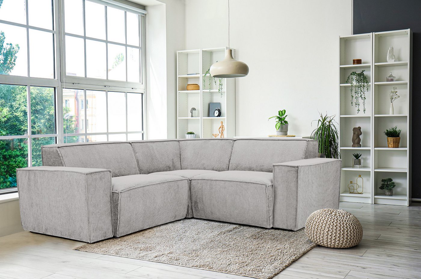 MF Design Polsterecke Element, Frei im Raum stellbar von MF Design