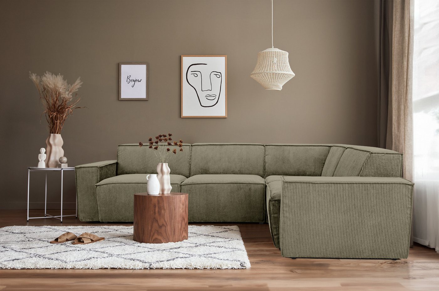 MF Design Polsterecke Element, Frei im Raum stellbar von MF Design