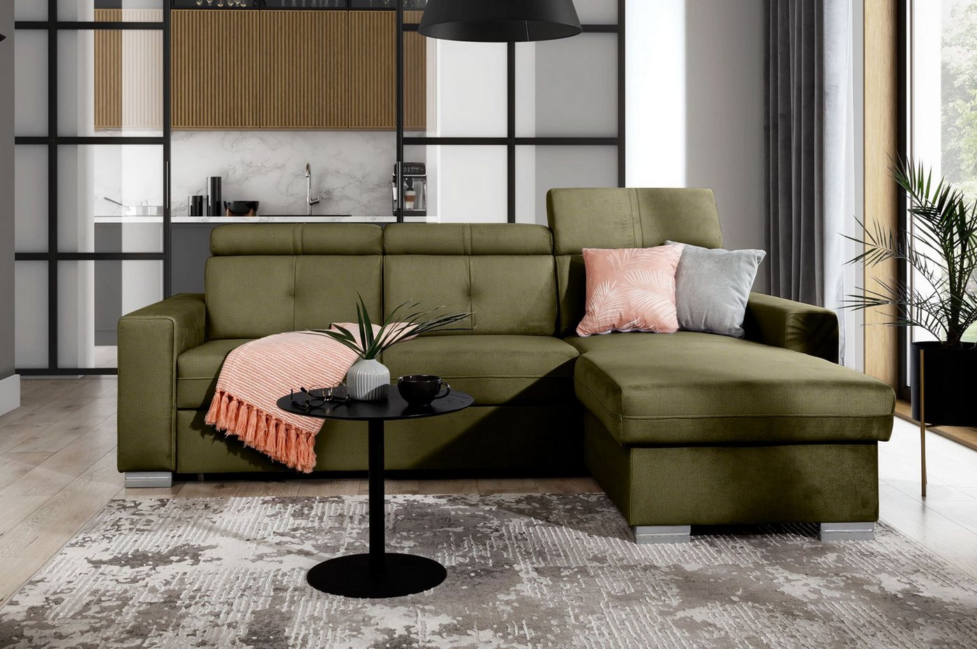 MF Design Polsterecke Fresia, mit Bettfunktion von MF Design