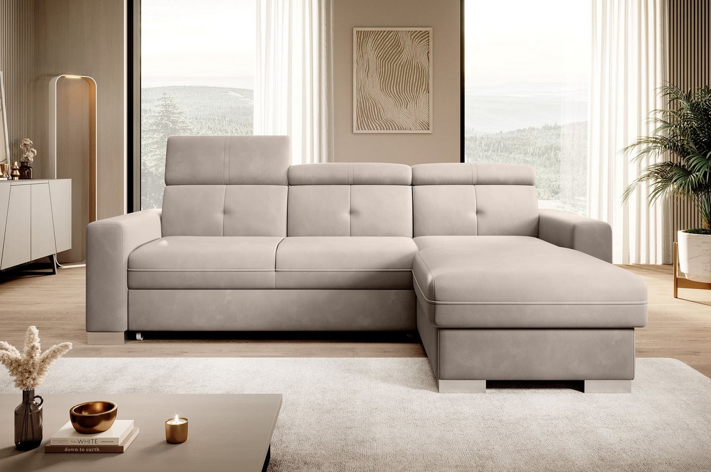 MF Design Polsterecke Fresia, mit Bettfunktion von MF Design
