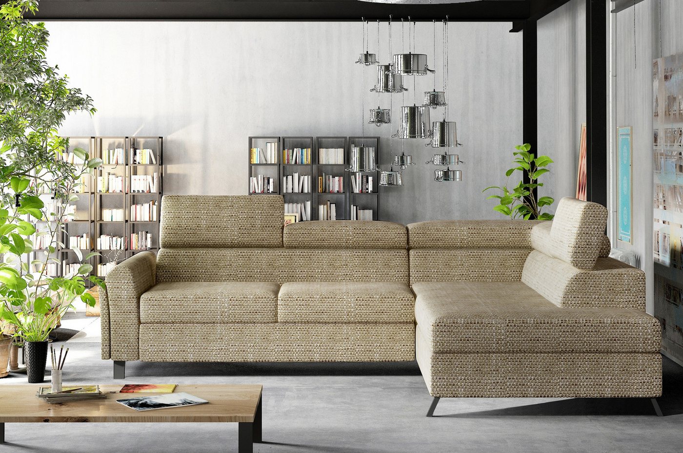 MF Design Polsterecke Katara, mit Bettfunktion von MF Design