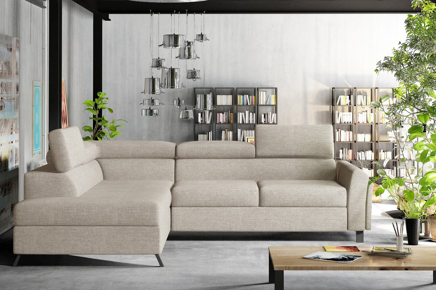 MF Design Polsterecke Katara, mit Bettfunktion von MF Design