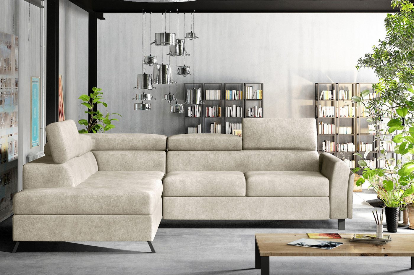 MF Design Polsterecke Katara, mit Bettfunktion von MF Design