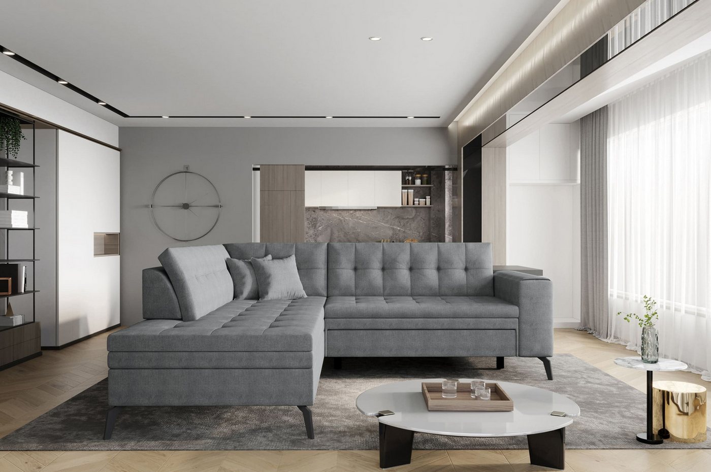 MF Design Polsterecke Lenny, mit Bettfunktion von MF Design