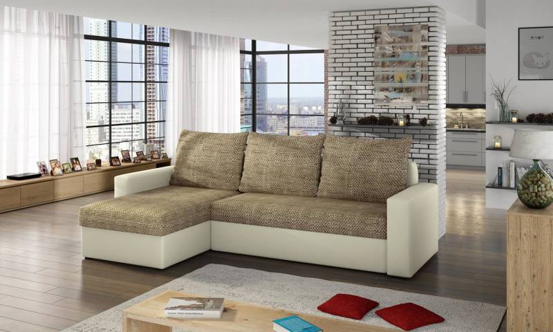 MF Design Polsterecke Livia, mit Bettfunktion von MF Design