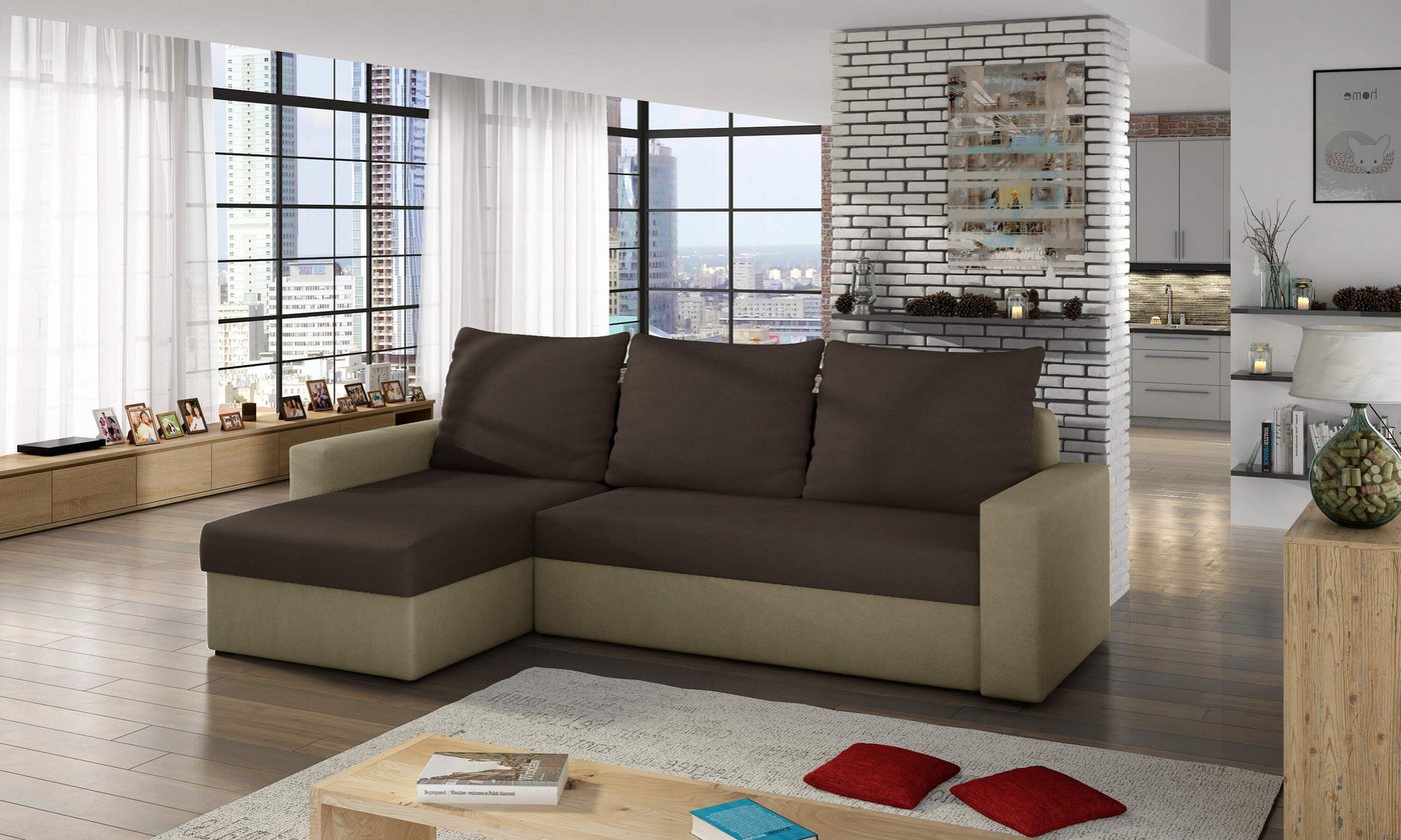 MF Design Polsterecke Livia, mit Bettfunktion von MF Design