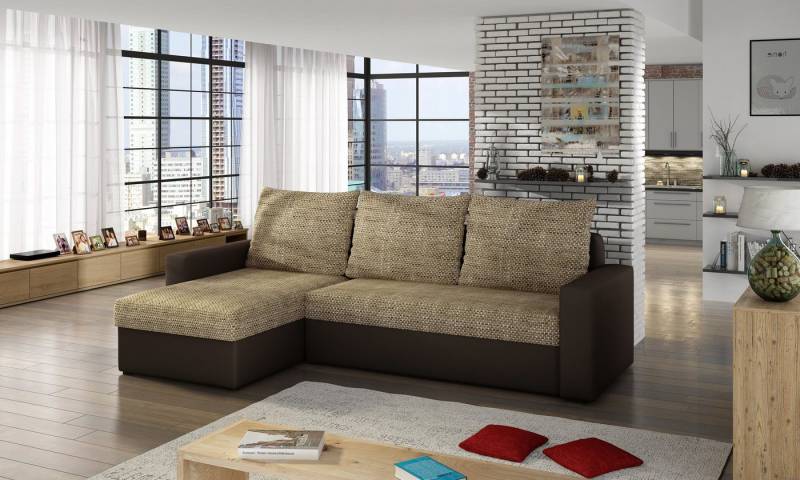 MF Design Polsterecke Livia, mit Bettfunktion von MF Design