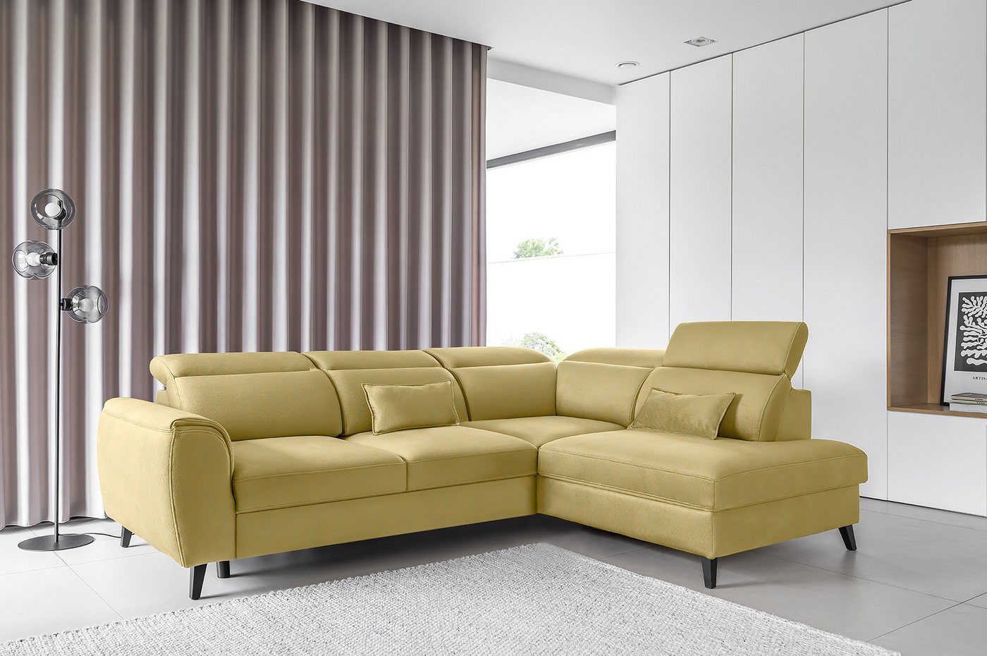 MF Design Polsterecke Noble, mit Bettfunktion von MF Design