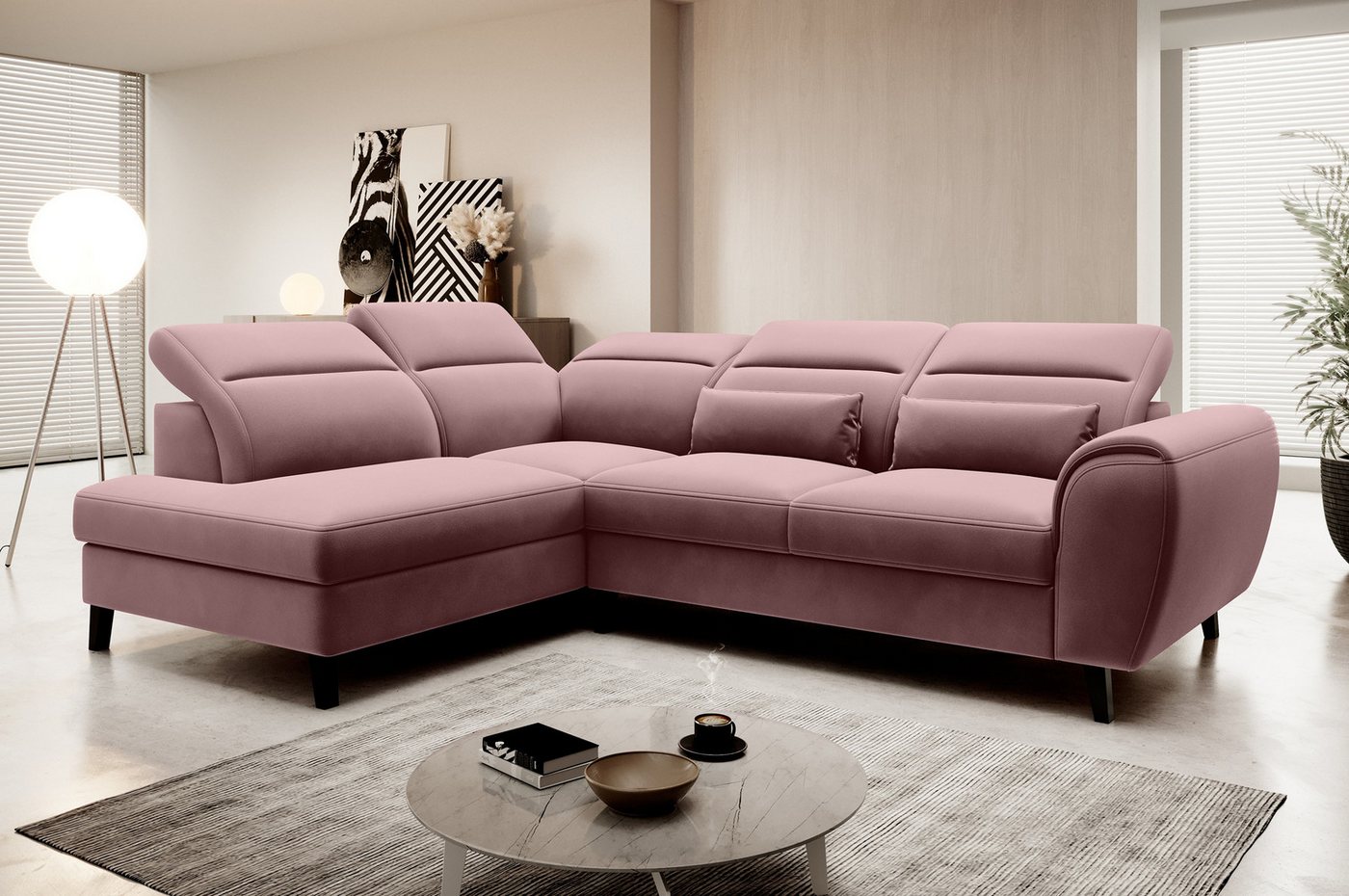 MF Design Polsterecke Noble, mit Bettfunktion von MF Design