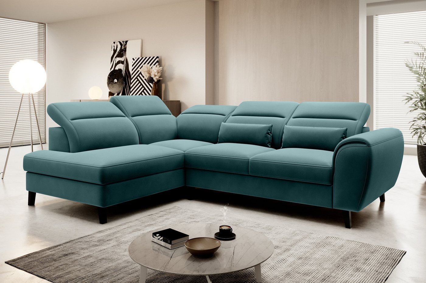 MF Design Polsterecke Noble, mit Bettfunktion von MF Design