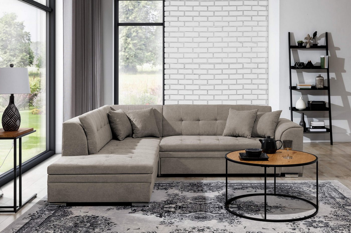 MF Design Polsterecke Piri, mit Bettfunktion von MF Design