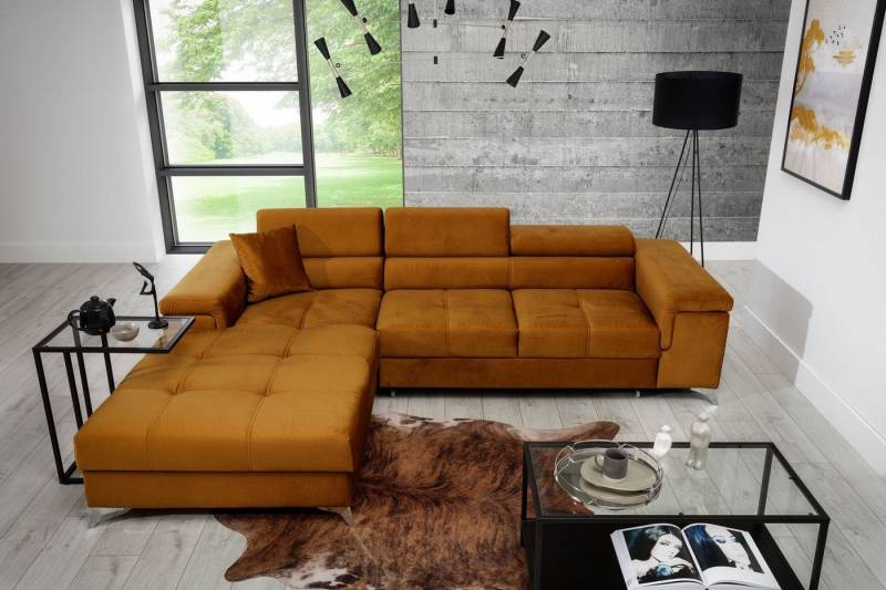 MF Design Polsterecke Ricky, mit Bettfunktion von MF Design