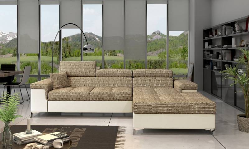 MF Design Polsterecke Ricky, mit Bettfunktion von MF Design
