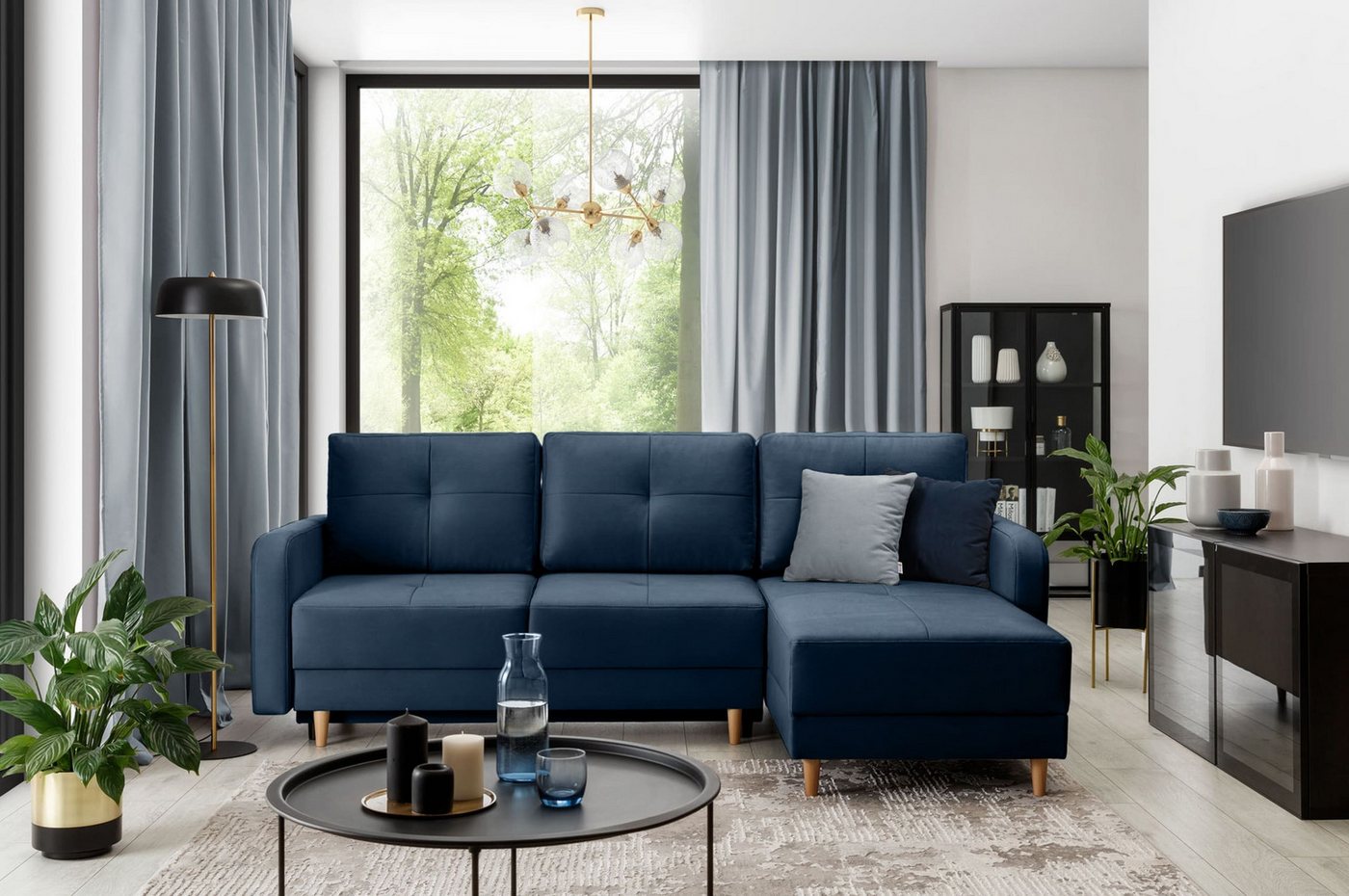 MF Design Polsterecke Roxana, mit Bettfunktion von MF Design