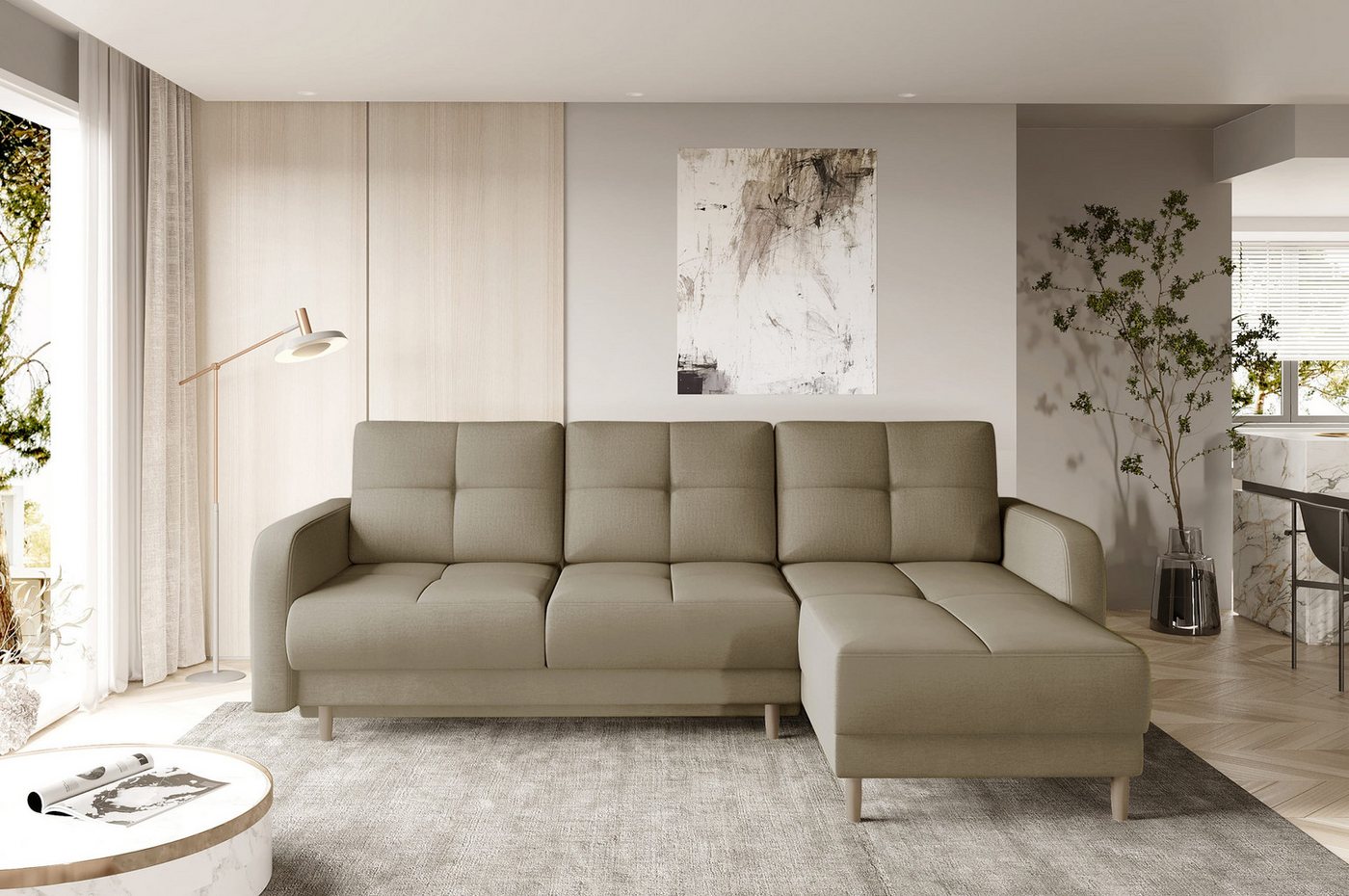 MF Design Polsterecke Roxana, mit Bettfunktion von MF Design