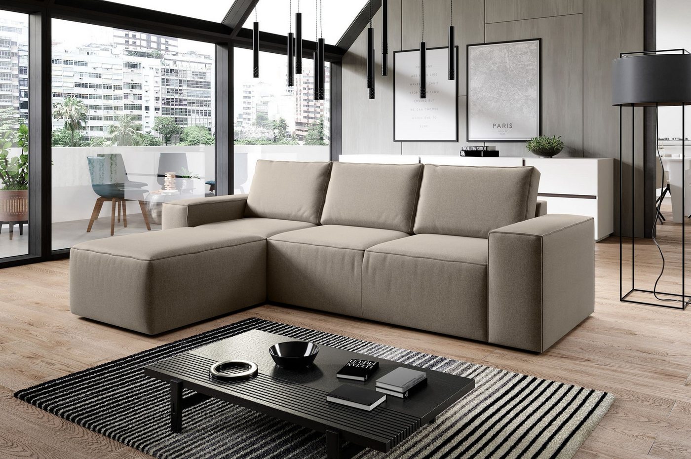 MF Design Polsterecke Rush, mit Bettfunktion von MF Design