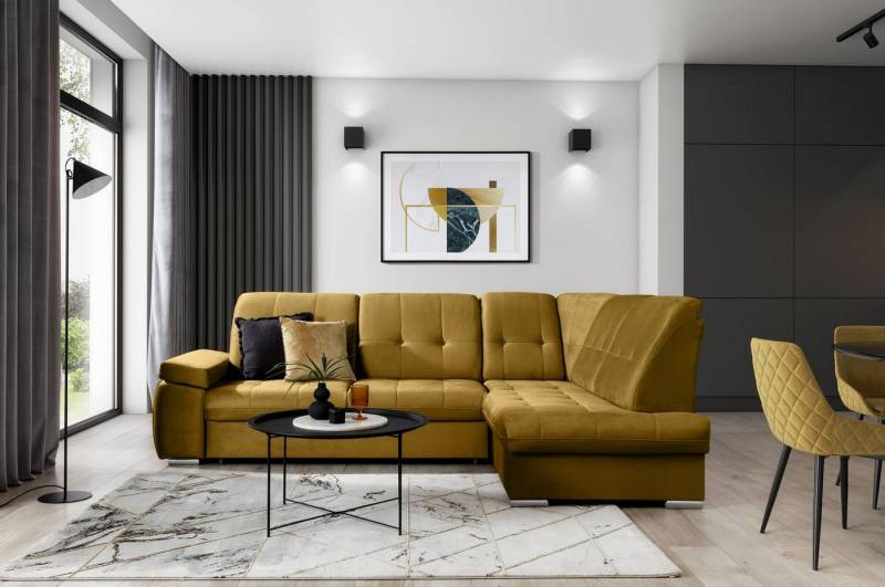 MF Design Polsterecke Sado, mit Bettfunktion von MF Design