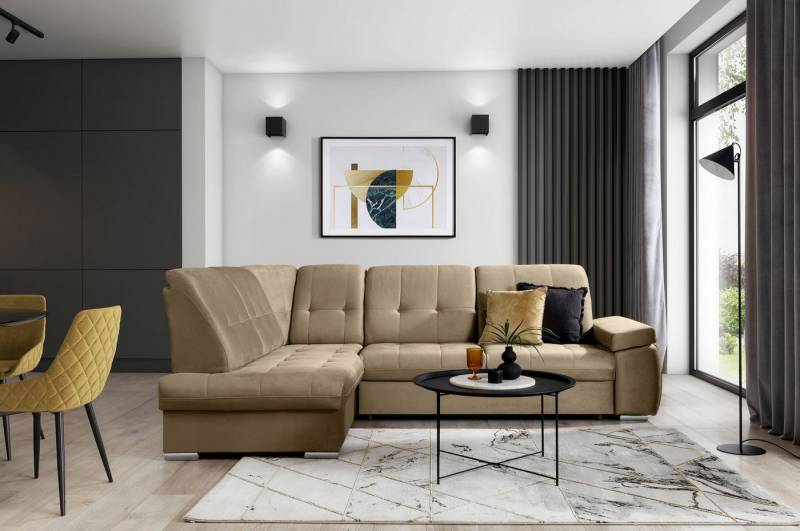 MF Design Polsterecke Sado, mit Bettfunktion von MF Design