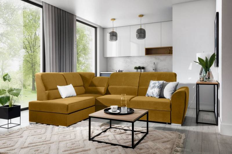 MF Design Polsterecke Silver, mit Bettfunktion von MF Design