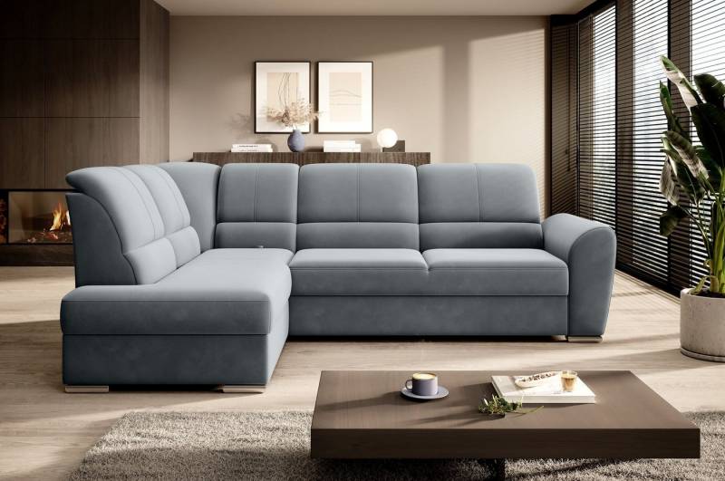 MF Design Polsterecke Silver, mit Bettfunktion von MF Design