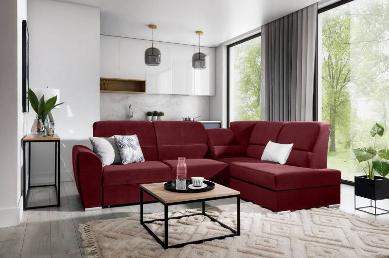 MF Design Polsterecke Silver, mit Bettfunktion von MF Design
