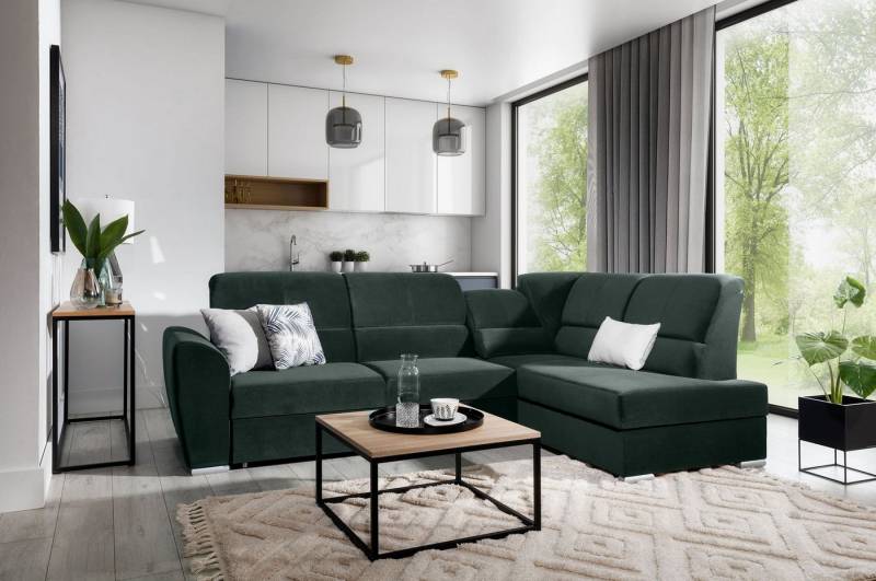 MF Design Polsterecke Silver, mit Bettfunktion von MF Design