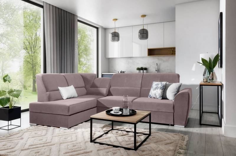 MF Design Polsterecke Silver, mit Bettfunktion von MF Design