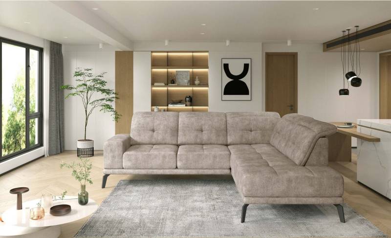 MF Design Polsterecke Neviro, Kopfstütze von MF Design