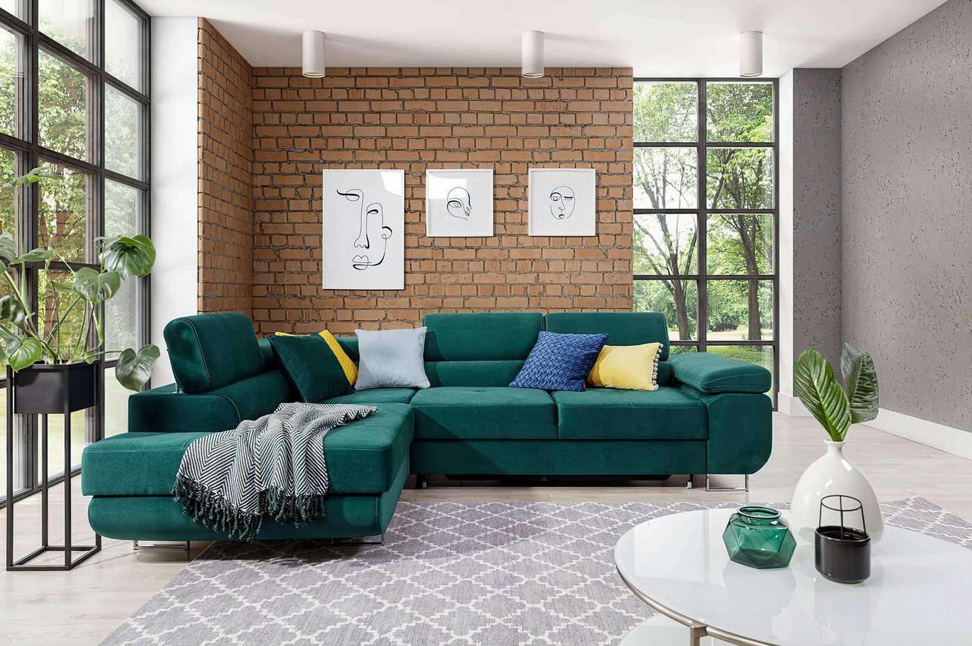 MF Design Polsterecke Tons, mit Bettfunktion von MF Design