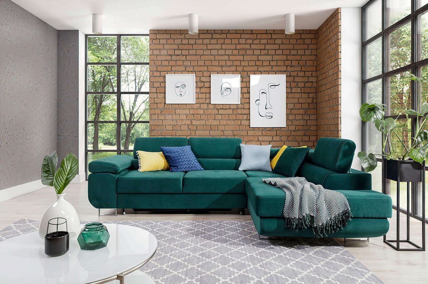 MF Design Polsterecke Tons, mit Bettfunktion von MF Design