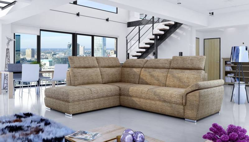 MF Design Polsterecke Toretto, mit Bettfunktion von MF Design