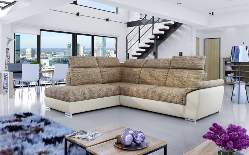 MF Design Polsterecke Toretto, mit Bettfunktion von MF Design