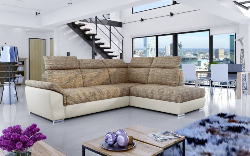 MF Design Polsterecke Toretto, mit Bettfunktion von MF Design