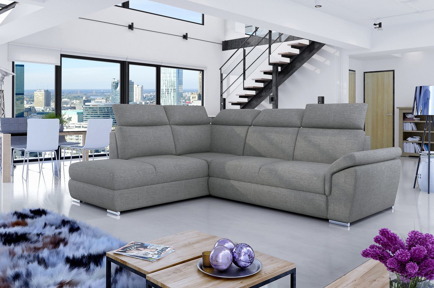 MF Design Polsterecke Toretto, mit Bettfunktion von MF Design