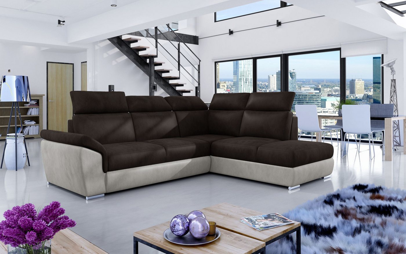 MF Design Polsterecke Toretto, mit Bettfunktion von MF Design