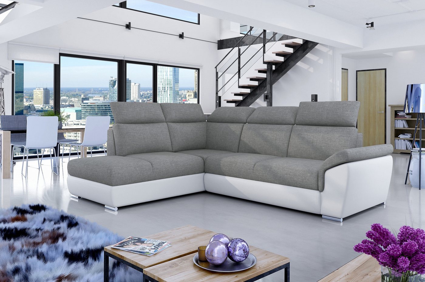 MF Design Polsterecke Toretto, mit Bettfunktion von MF Design