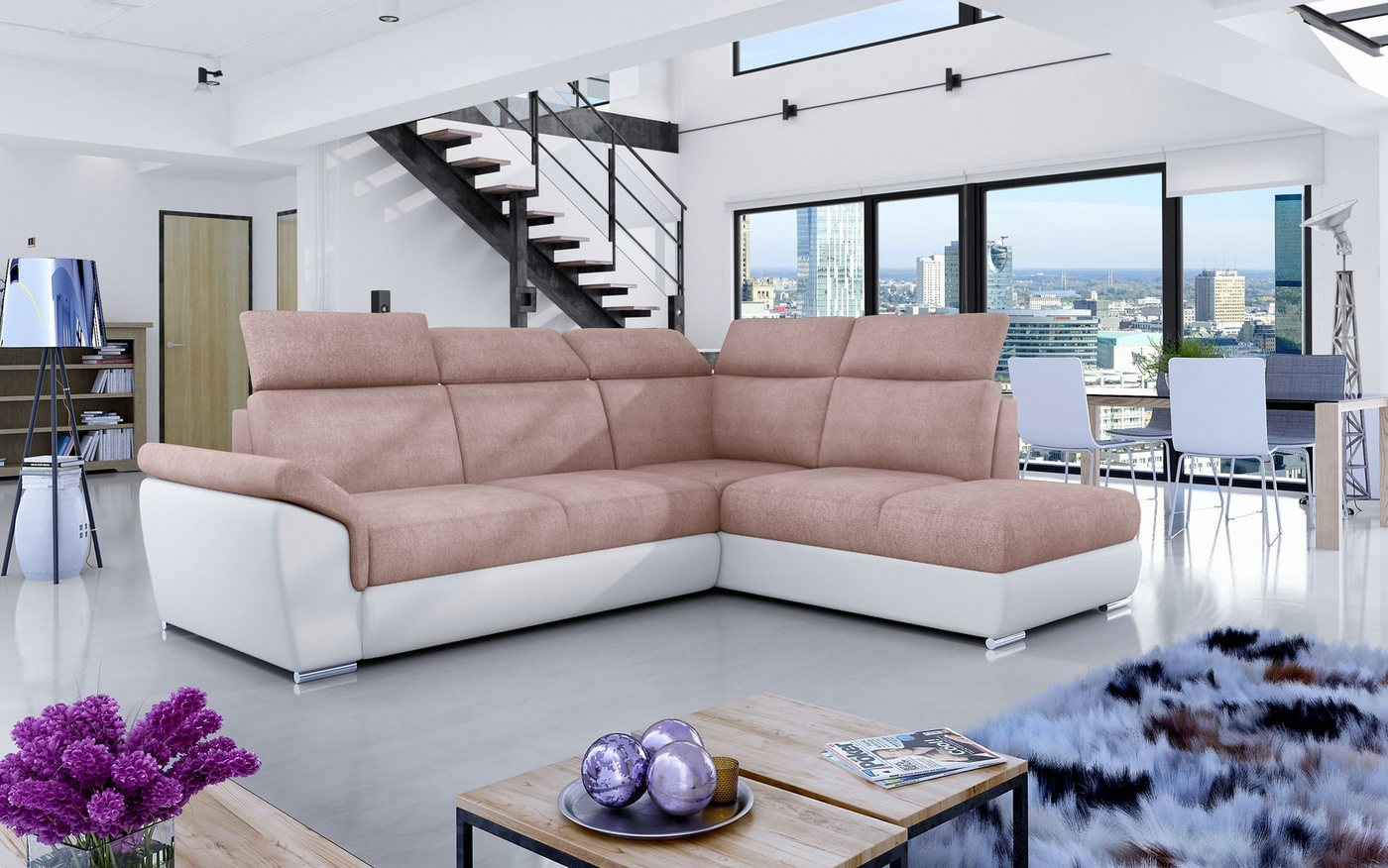 MF Design Polsterecke Toretto, mit Bettfunktion von MF Design