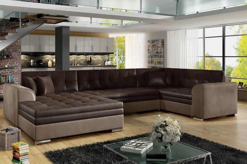 MF Design Wohnlandschaft Dario, mit Bettfunktion von MF Design