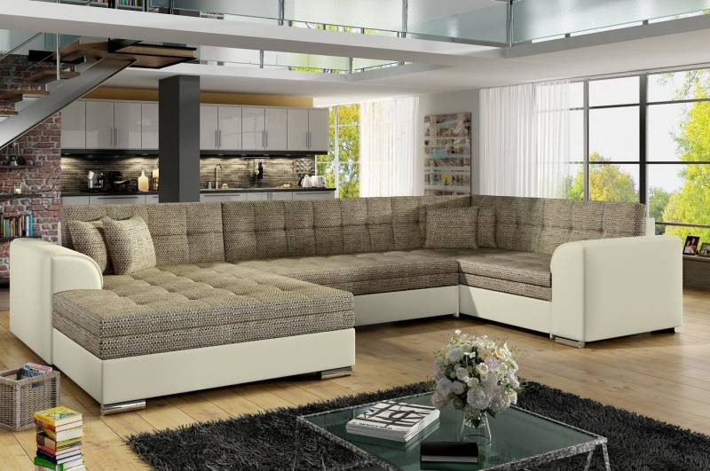 MF Design Wohnlandschaft Dario, mit Bettfunktion von MF Design