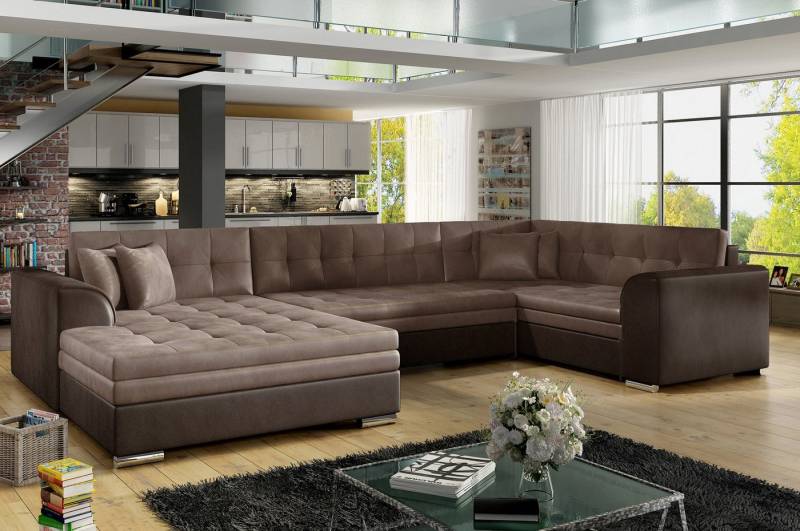 MF Design Wohnlandschaft Dario, mit Bettfunktion von MF Design