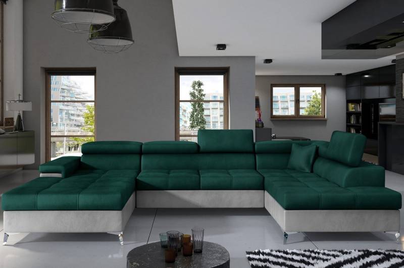 MF Design Wohnlandschaft Eduard, mit Bettfunktion von MF Design