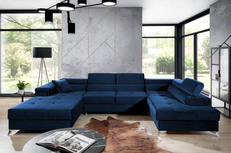 MF Design Wohnlandschaft Eduard, mit Bettfunktion von MF Design