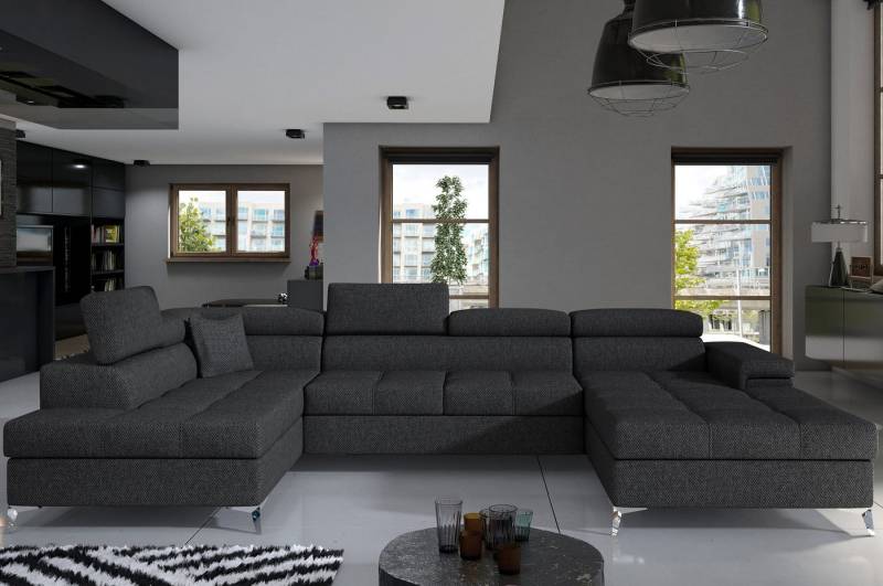 MF Design Wohnlandschaft Eduard, mit Bettfunktion von MF Design
