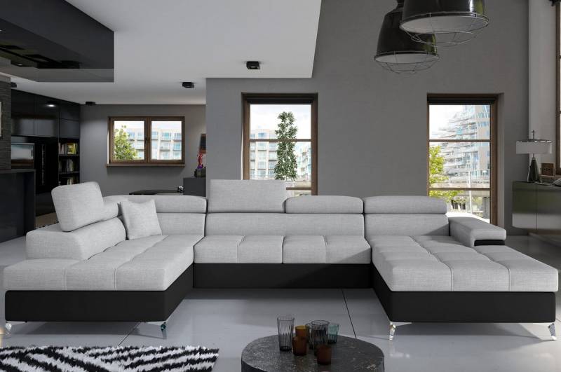 MF Design Wohnlandschaft Eduard, mit Bettfunktion von MF Design