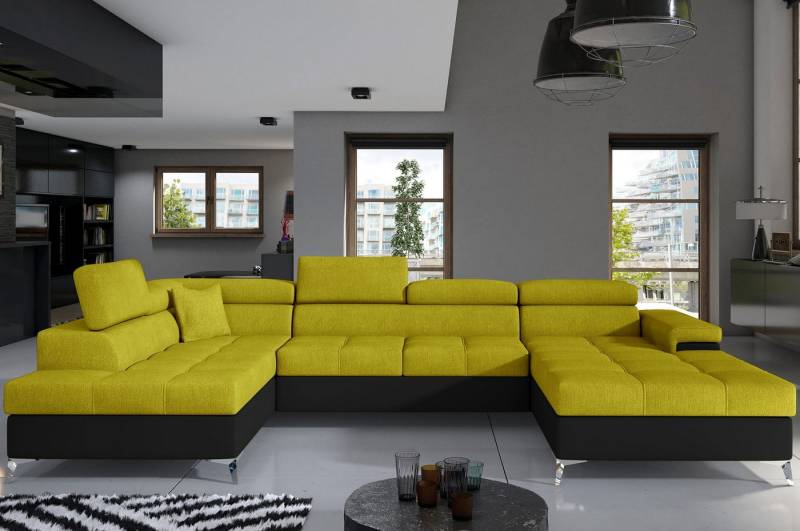 MF Design Wohnlandschaft Eduard, mit Bettfunktion von MF Design