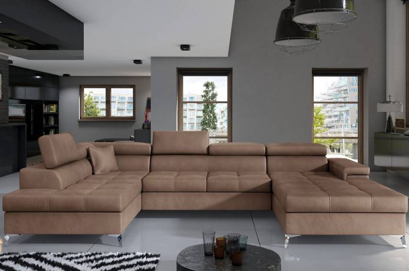 MF Design Wohnlandschaft Eduard, mit Bettfunktion von MF Design