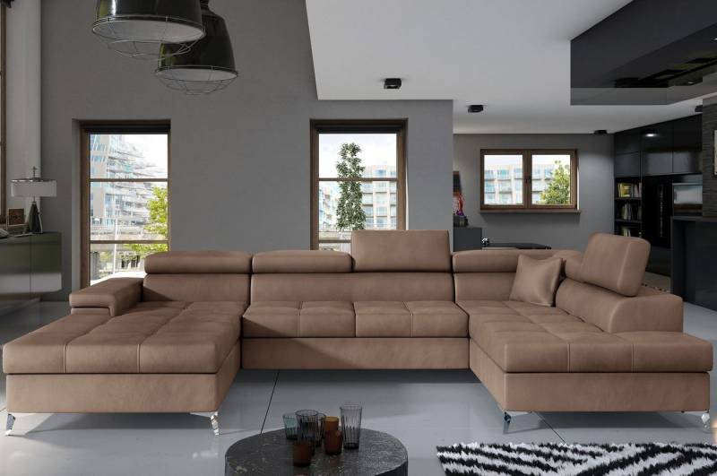 MF Design Wohnlandschaft Eduard, mit Bettfunktion von MF Design