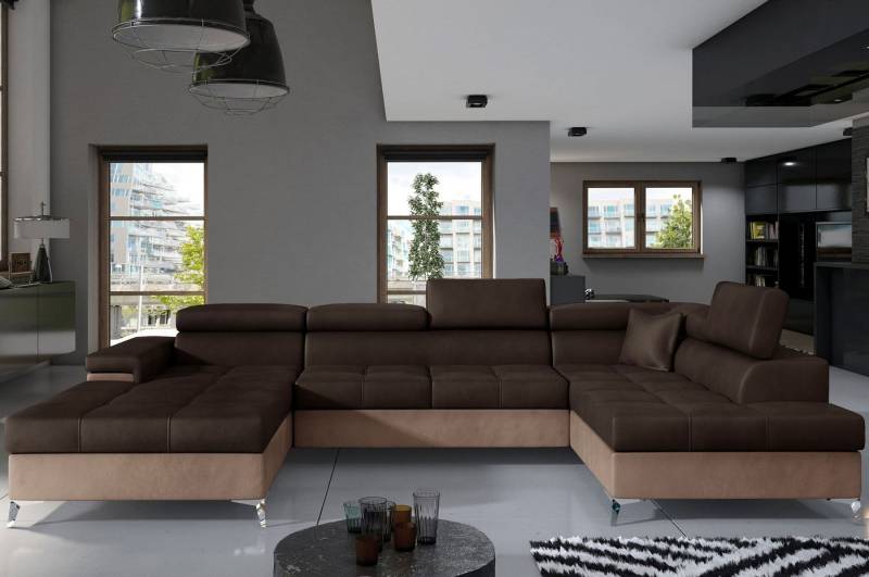MF Design Wohnlandschaft Eduard, mit Bettfunktion von MF Design
