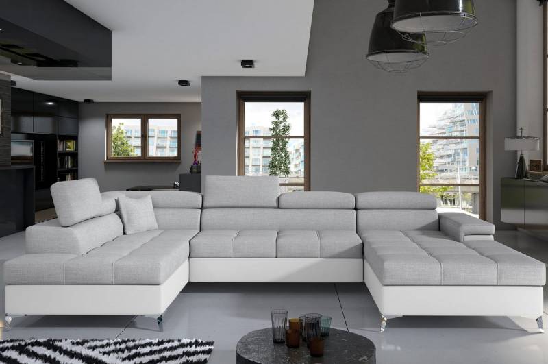MF Design Wohnlandschaft Eduard, mit Bettfunktion von MF Design
